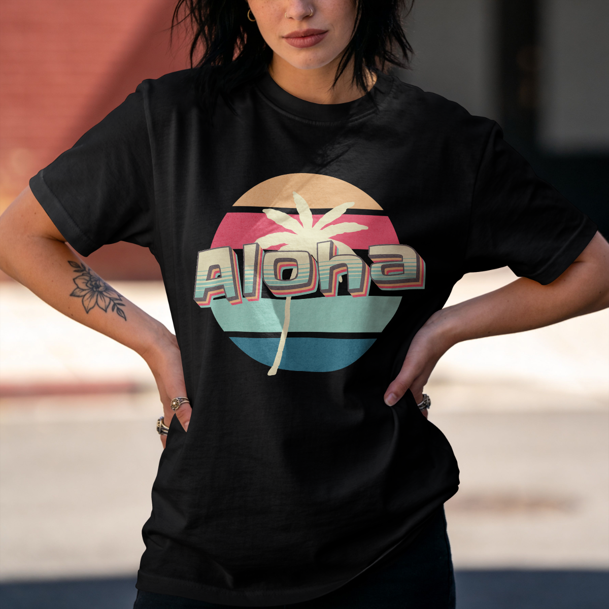 Aloha Shirt Frauen