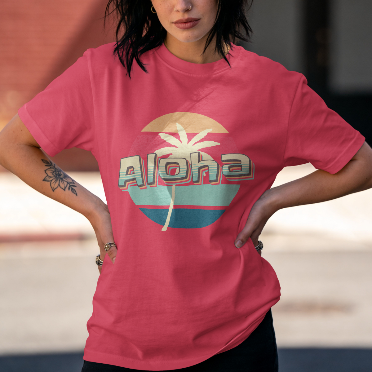 Aloha Shirt Frauen