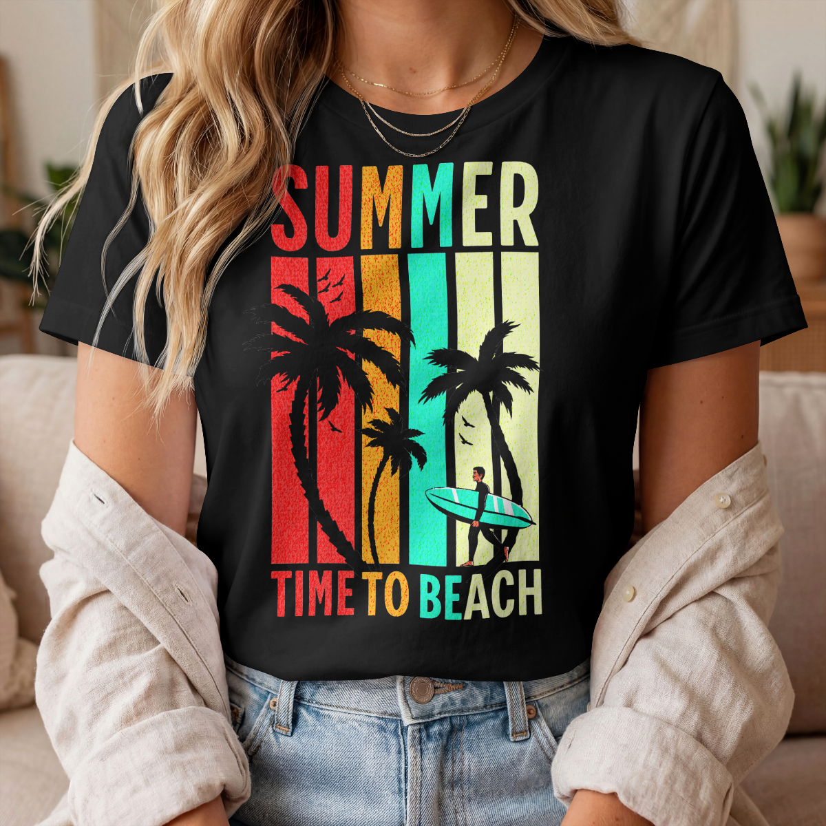 Time to the Beach Frauen