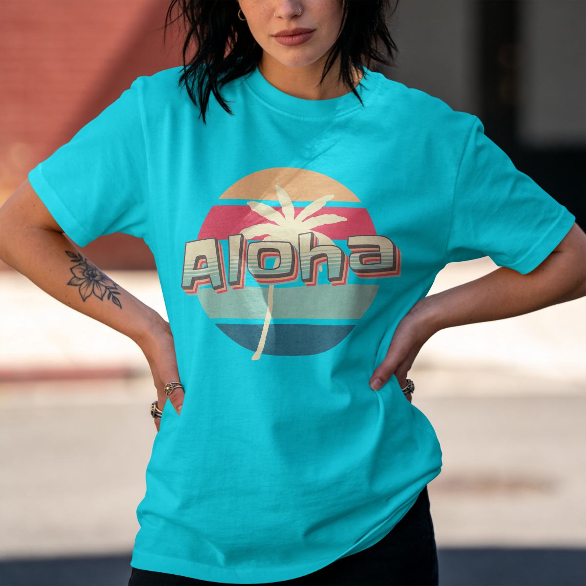 Aloha Shirt Frauen