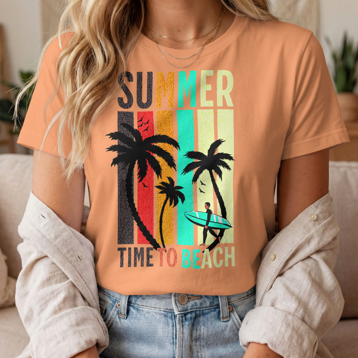 Time to the Beach Frauen